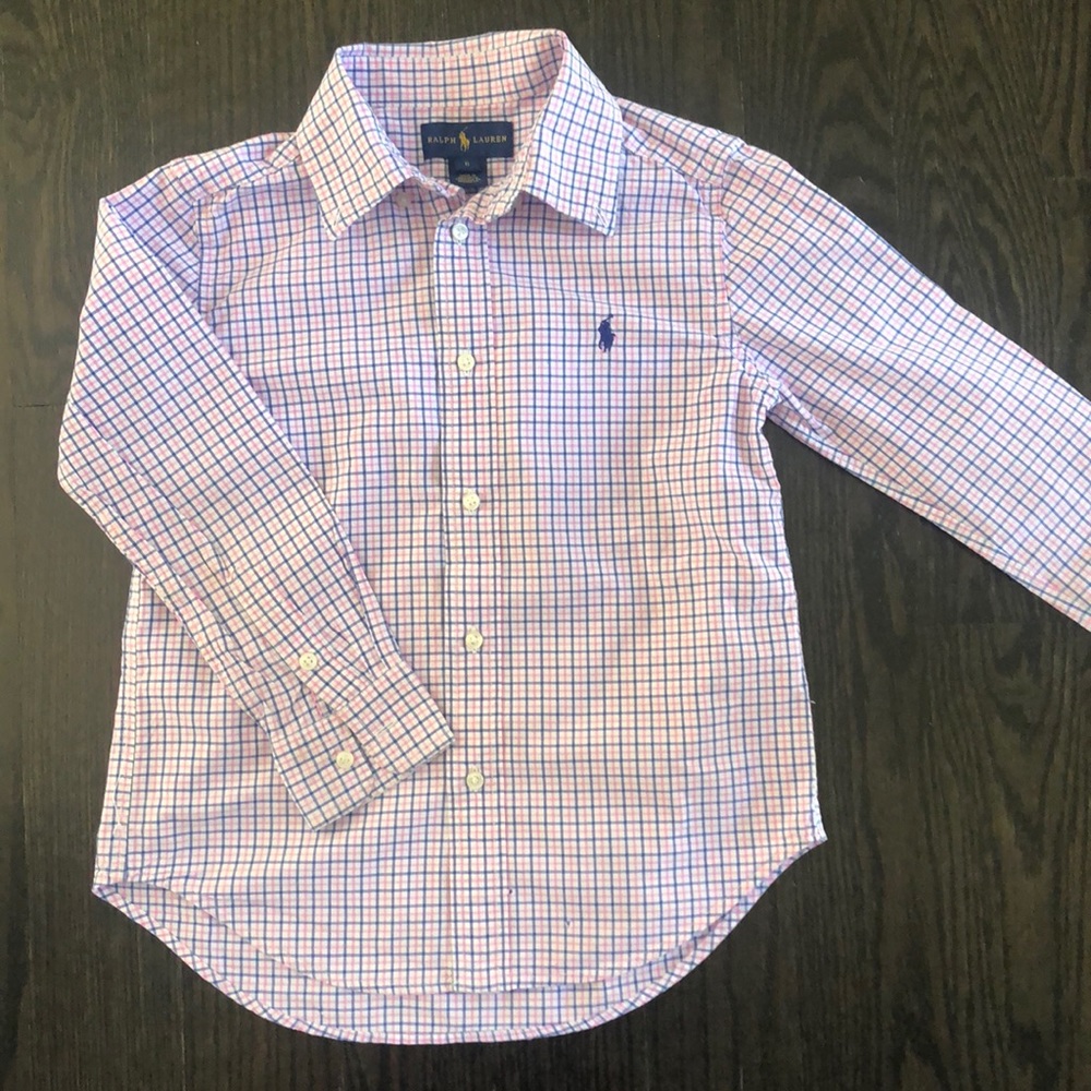 Ralph Lauren Button down shirt size 6 boys